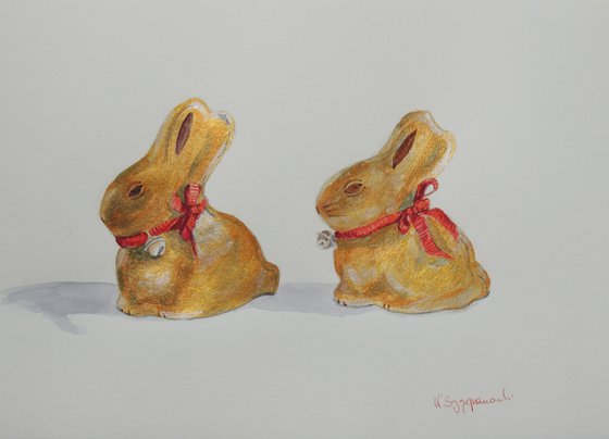 Lindt Gold Easter Bunnies