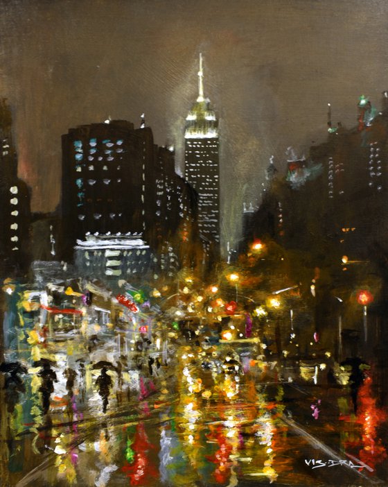New York City in rain58