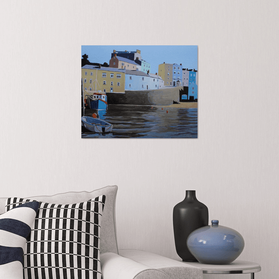 Across Tenby Harbour, Wales