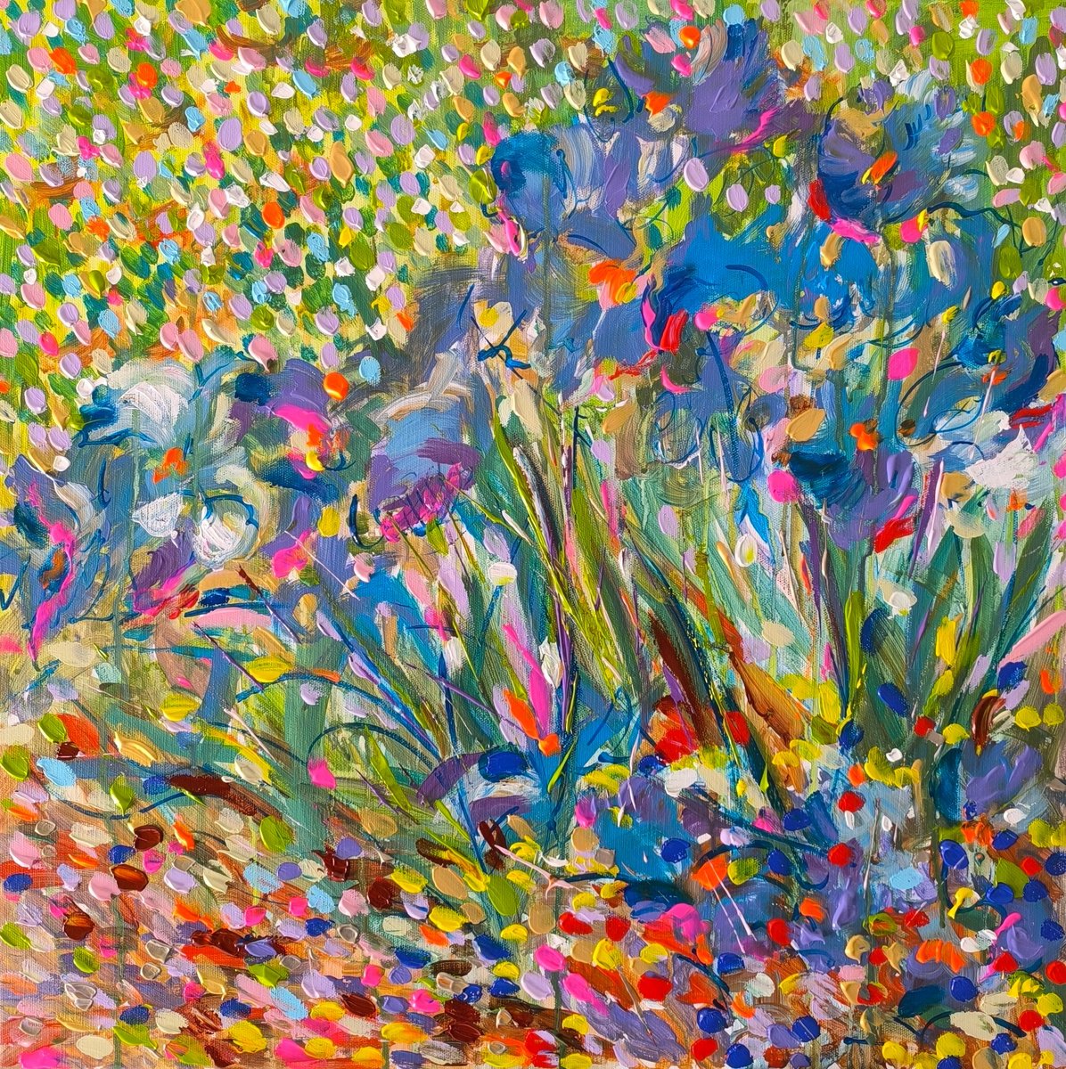 Irises by Antigoni Tziora