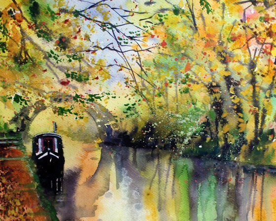 Autumn on the Canal