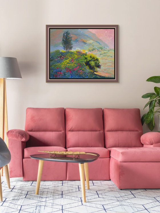 Meadow Beneath the Mountain