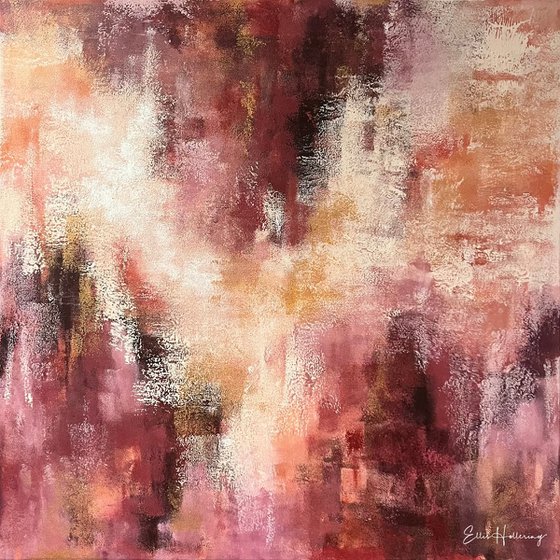 Blushed Earth - Abstract painting