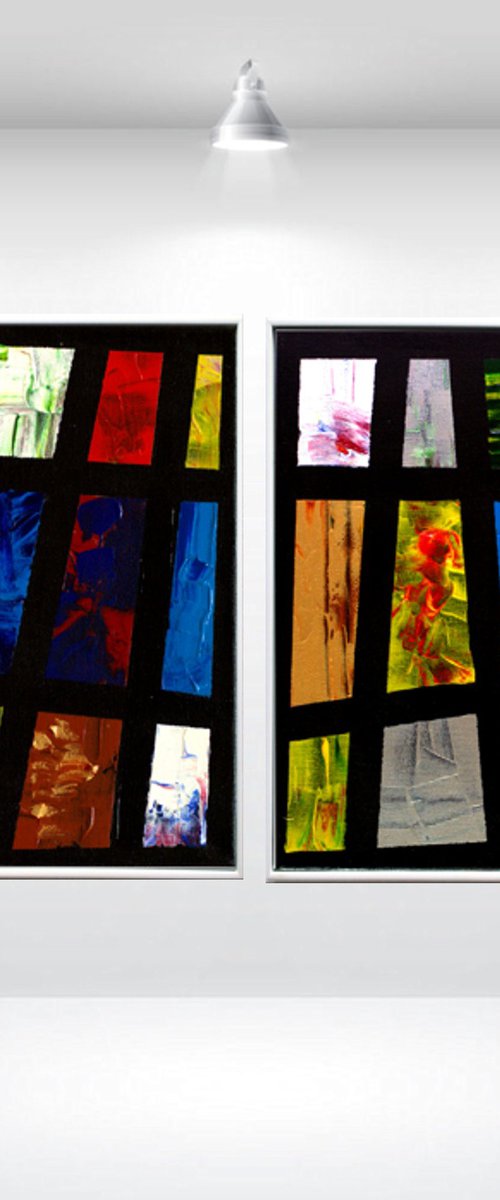 Color Grid by Edelgard Schroer