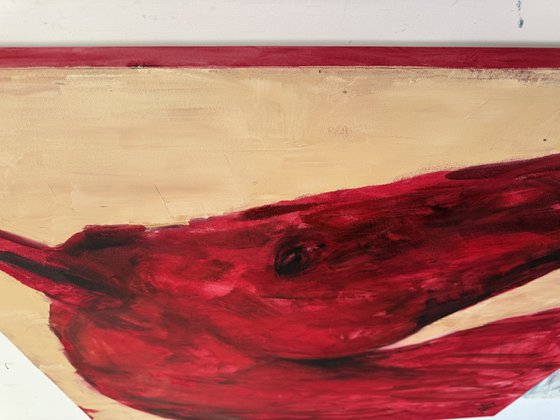 Red horse