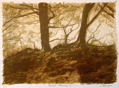 Forest Clearing 1 by Aidan Flanagan Irish Landscapes