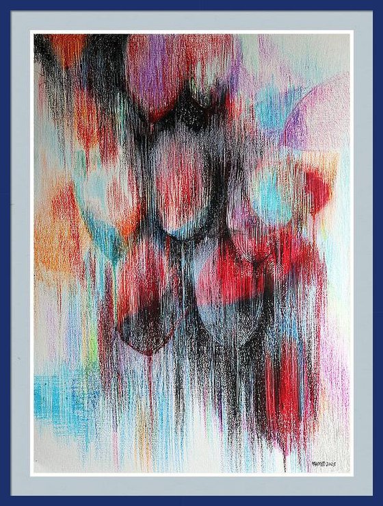 Multicolored Tulips 2