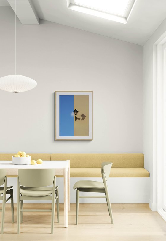 Corner with a cloud