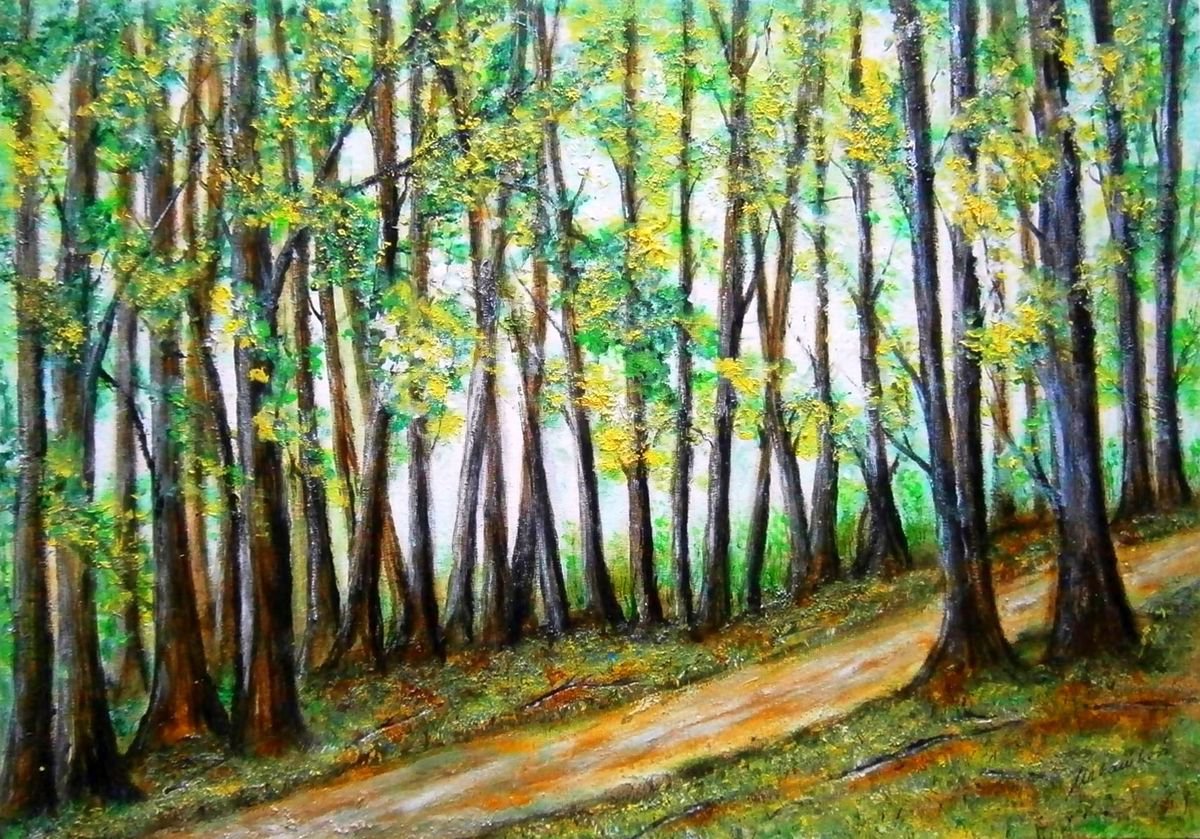 On the edge of the forest 1.. by Emlia Urbankov