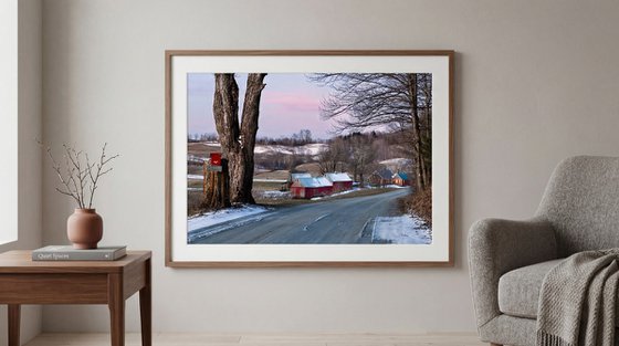 Dawn Rising at the Historic Jenne Farm