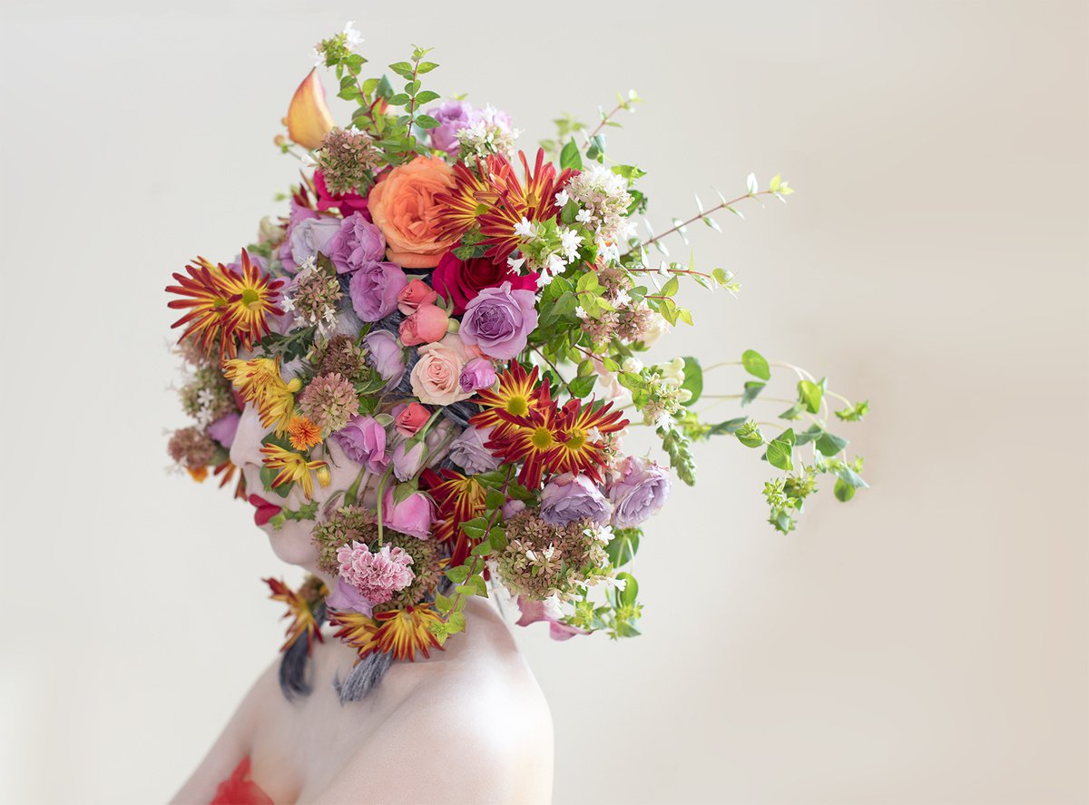 Expressive Portrait Photograph By Ziesook You, 27 X 20", Scent Of Texas 10292020, Original Artwork