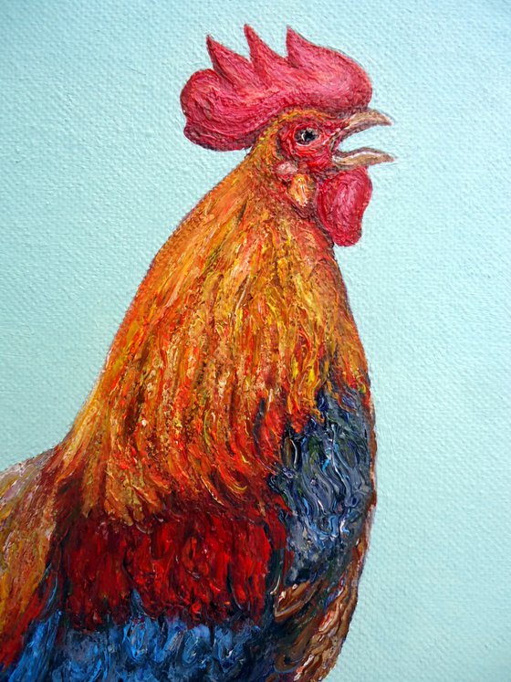 "Cochin Rooster"