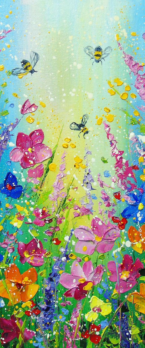 Bees at dawn by Olha Darchuk