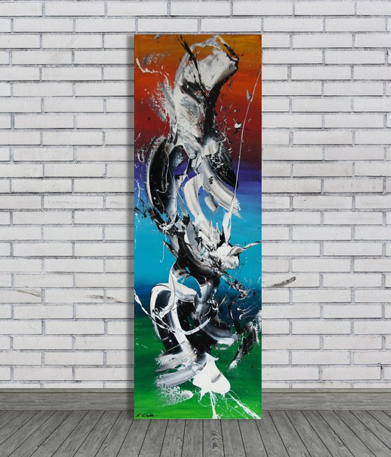 Vertical Inversion II (Spirits Of Skies 048057) (40 x 120 cm) XL (16 x 48 inches)