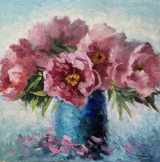 Splendid peonies