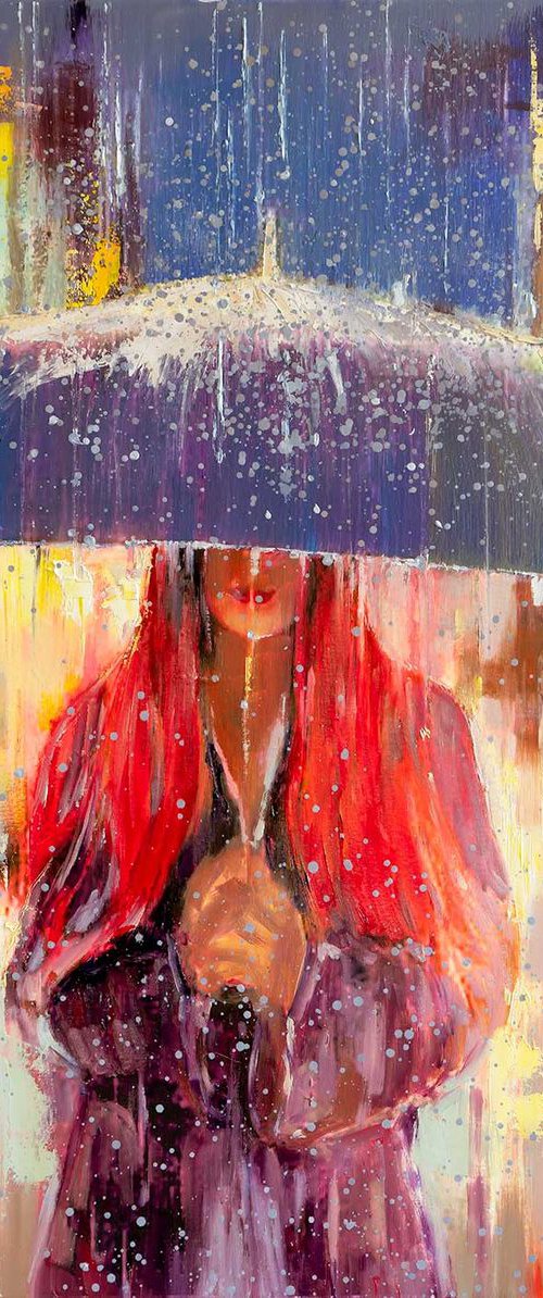 'GONE WITH THE RAIN' by Ewa Czarniecka