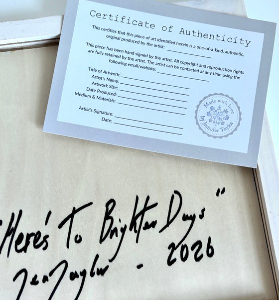 Here's To Brighter Days