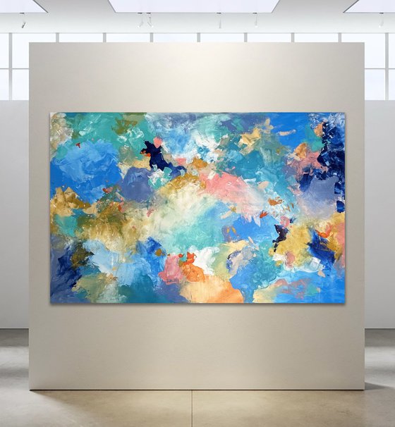 "Soar in the clouds"