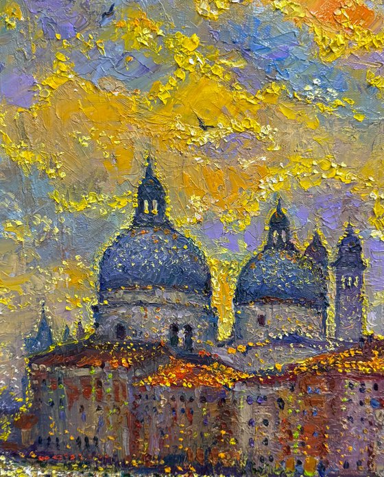 Glow of evening Venice