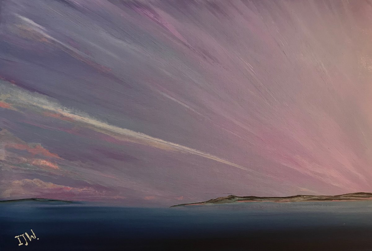 Violet and Rose Sky by Ian Walder