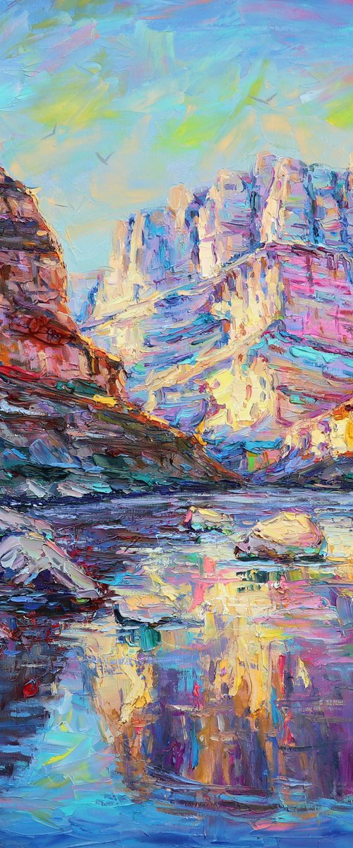 "Grand Canyon" by Evgeny Chernyakovsky