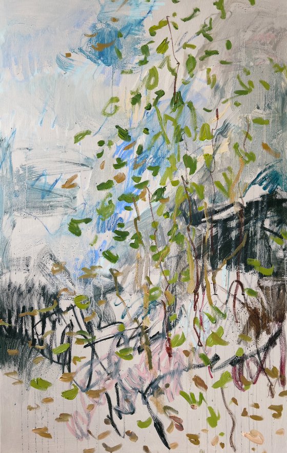 Long walks. Triptych.