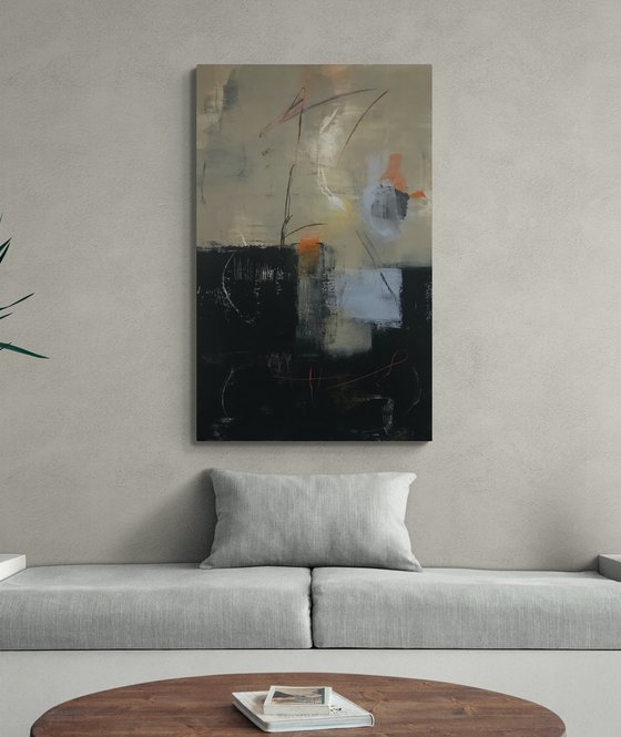 As I Am Once Again Minimalist Painting