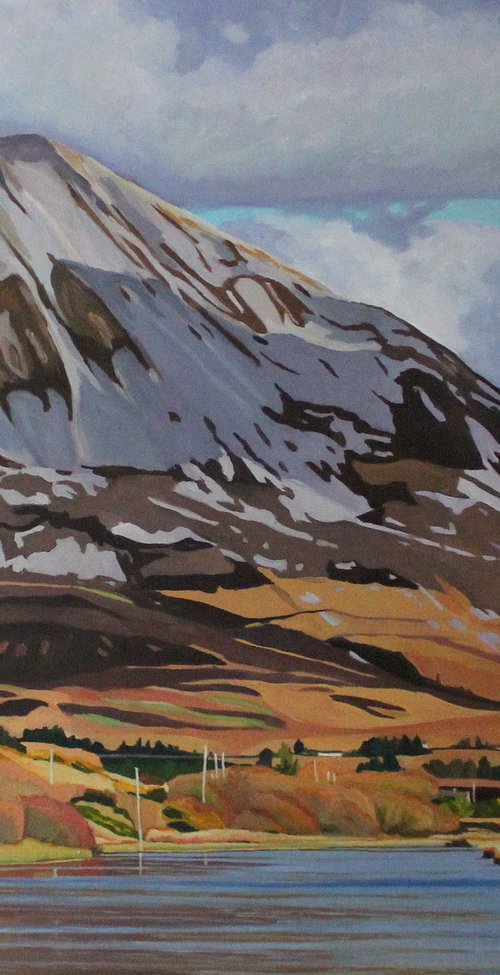 Passing Clouds On Errigal, Ireland by Emma Cownie