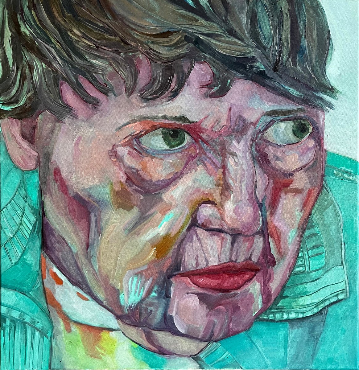 Monika By Ulli Schmitt, 24 X 24, Artwork For Sale On Artfinder
