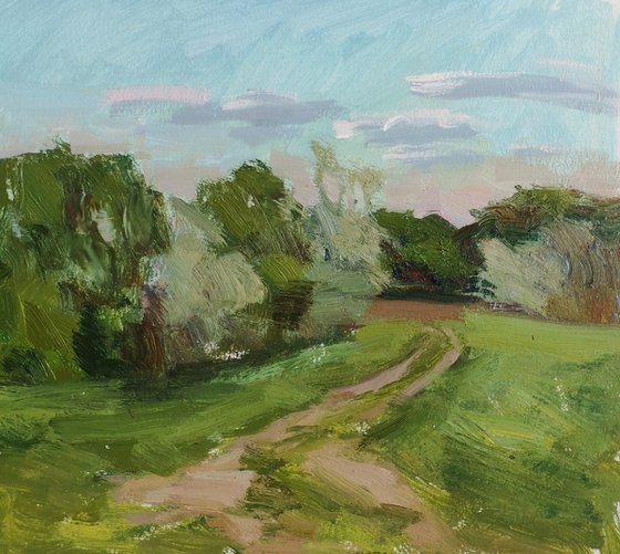 Evening road
