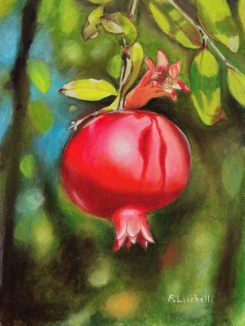 Pomegranate tree by Francesca Licchelli