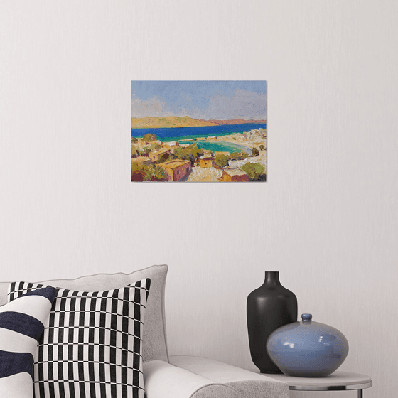 Greek Village by the Sea