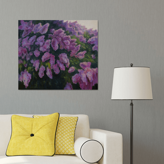 Lilacs Fading Into Light