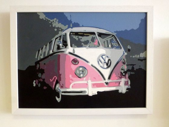 Pink VW