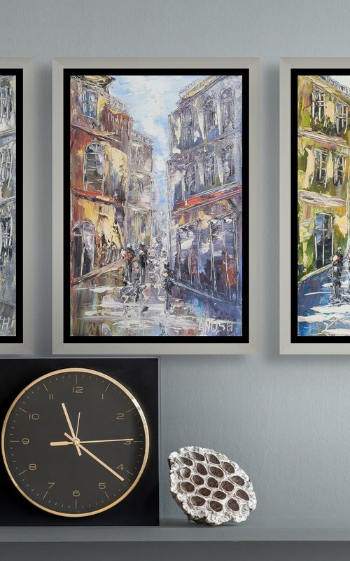 Urban Triptych by Anush Emiryan