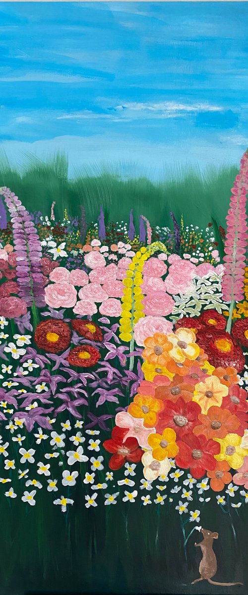 The Field of Flowers by Alan Horne Art Originals