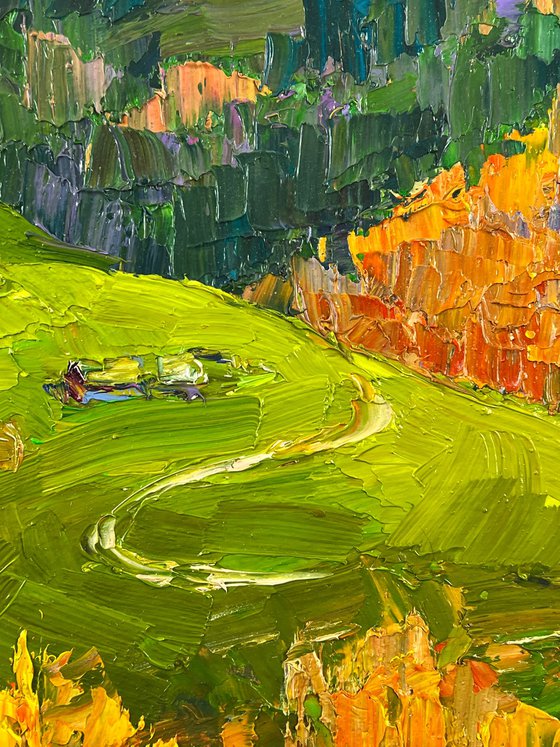 Autumn Mountain View