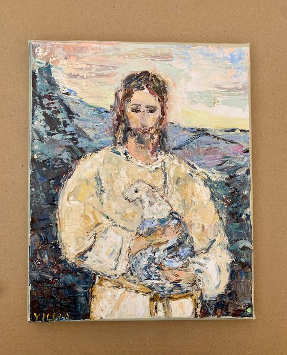 Jesus and the lamb