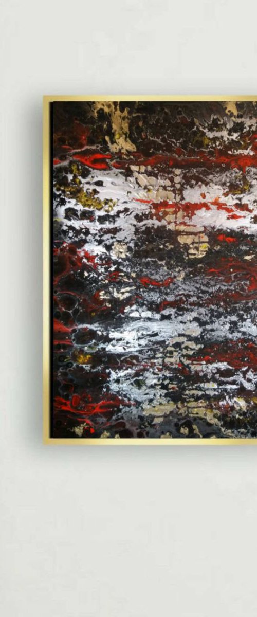 INFERNO 50x70cm by Eleni Denart