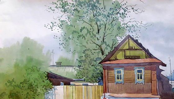 Old house in the village