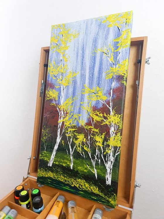 Heavenly Birches 3