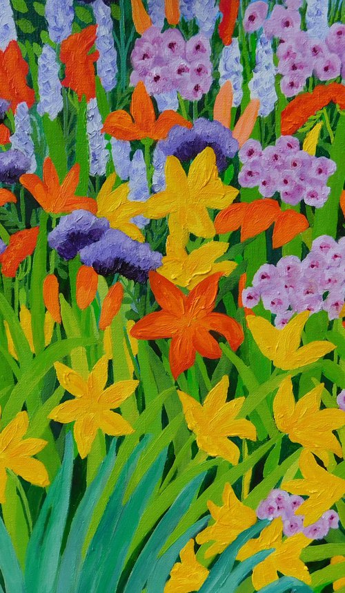 My Summer Garden by Ruth Cowell