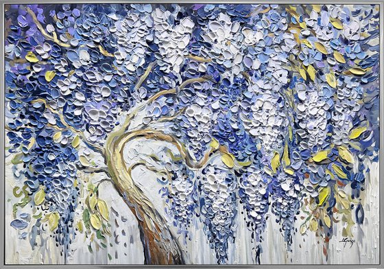 Blue Wisteria Tree