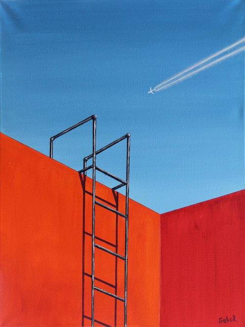 Ladder by Serguei Borodouline