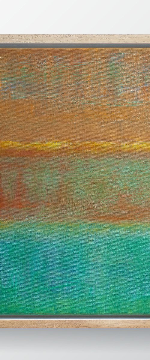 The Fall - Abstract Seascape by Thomas Hjelm