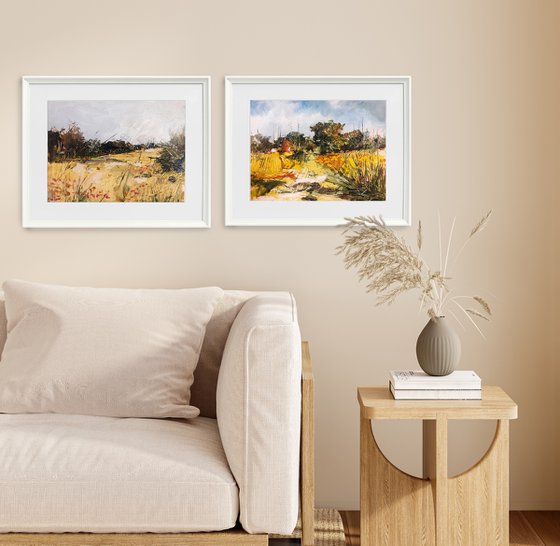 wheat fields