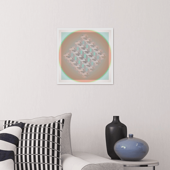 Simple 4 (Geometric Print) (2021)