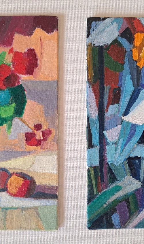 Set of two painting, 29 by Maja Đokić Mihajlović