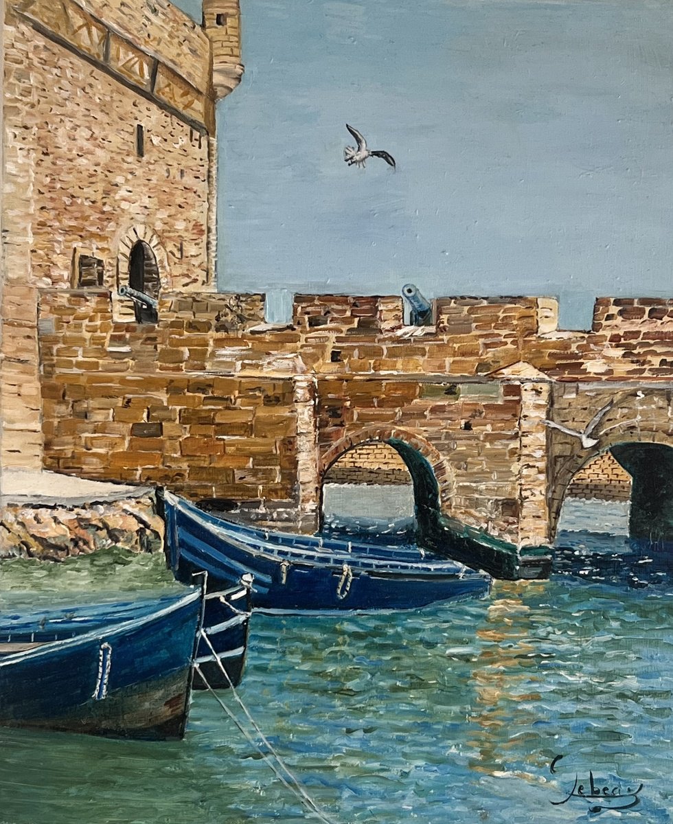 Fishing Port By Isabelle Lucas, 15 X 18, Artwork For Sale On Artfinder