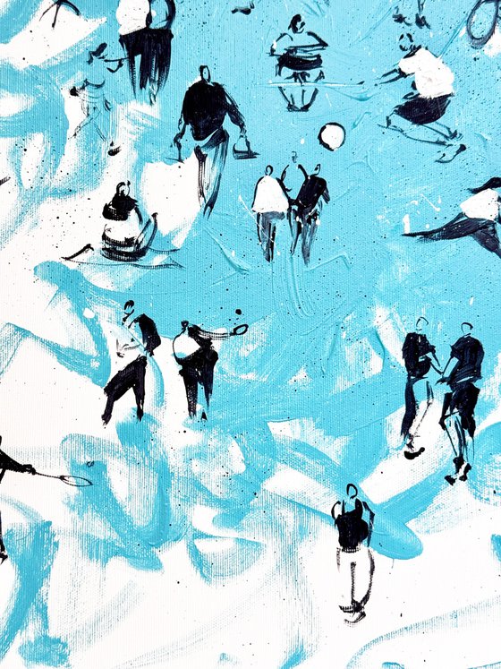 Everyone does their own thing Painting